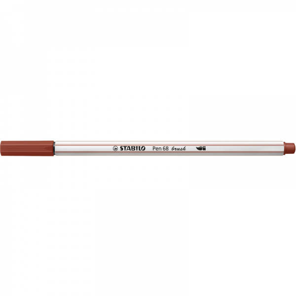 STABILO PEN 68 BRUSH SIENNA 568/75