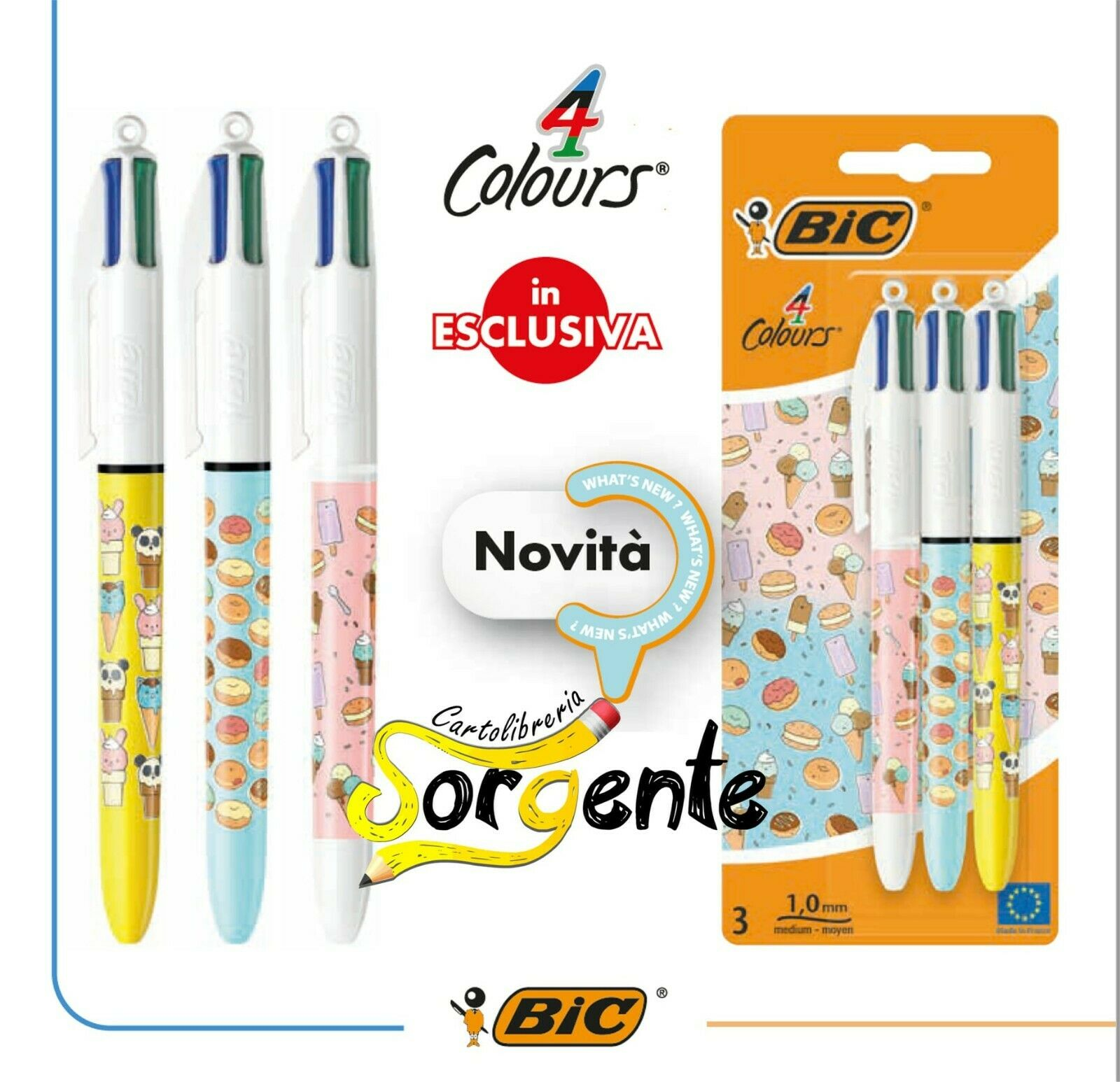 Penna BIC 4 colori - Flamini srl
