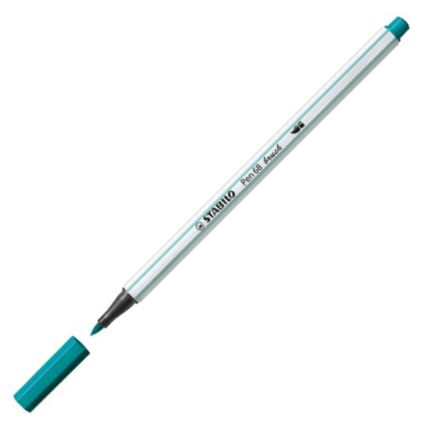 STABILO PEN 68 BRUSH VERDE PETROLIO 568/51