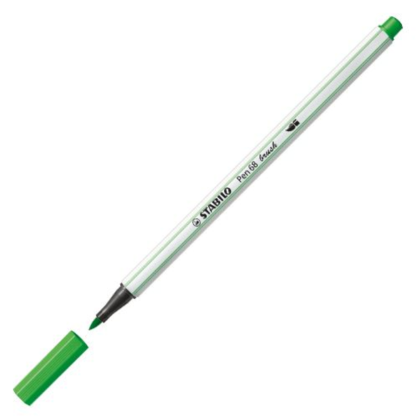 STABILO PEN 68 BRUSH VERDE PISELLO 568/33