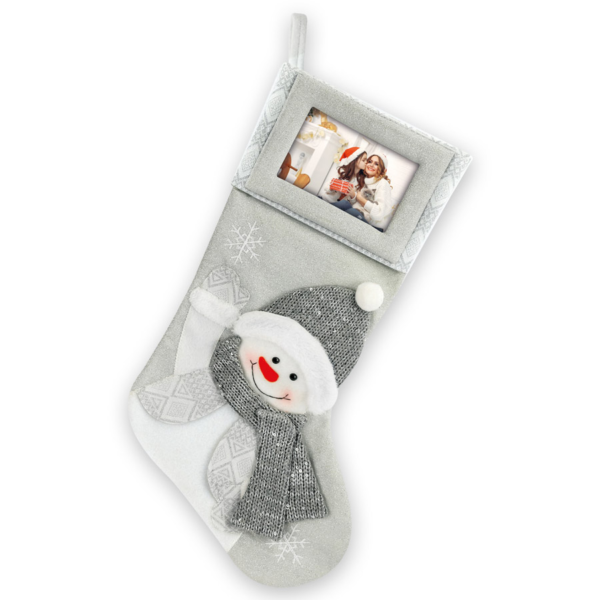 CALZA CHRISTMAS SOCKS TT47 ARGENTO