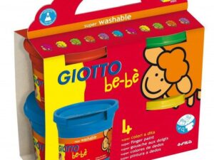 GIOTTO BEBE COLORI A DITA 4 COLORI