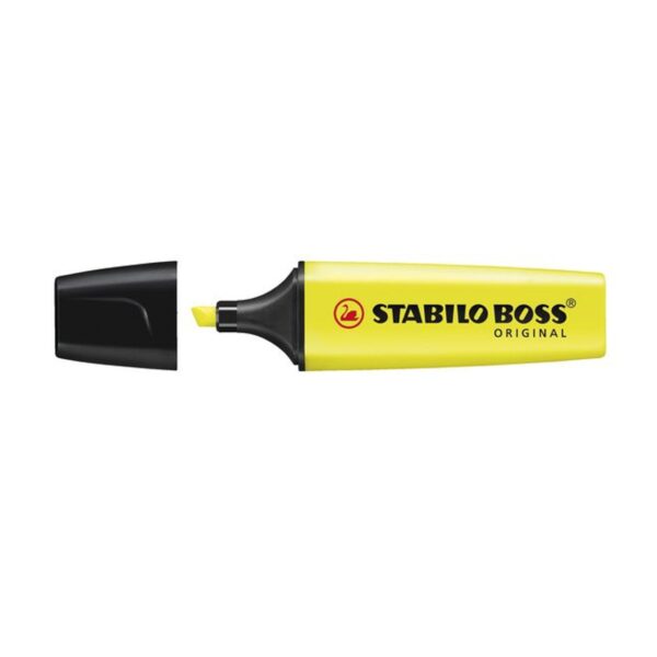 EVIDENZIATORE STABILO BOSS ORIGINAL GIALLO FLUO 70/24