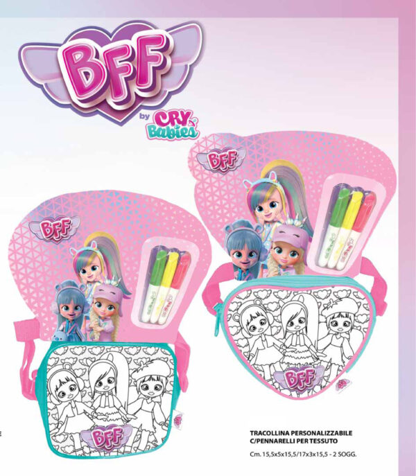 TRACOLLINA BFF CRY BABIES PERSONALIZZABILE 74592