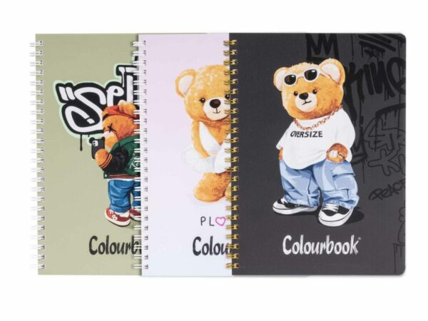 QUADERNO A5 SPIRALE FUNNY AND BEARS 1R